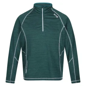 Regatta Heren yonder quick dry vochtigheid wicking half zip fleece jasje